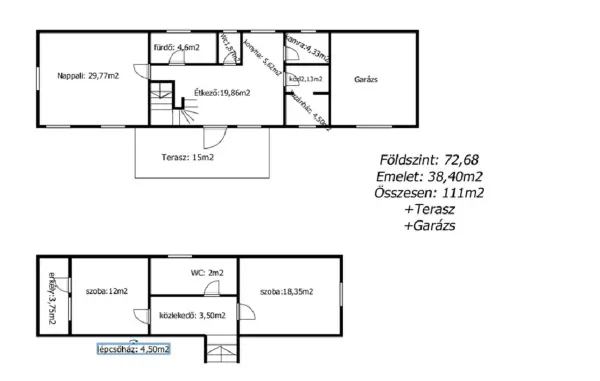 Eladó családi ház, Örkény 3 szoba 111 m² 58.8 M Ft