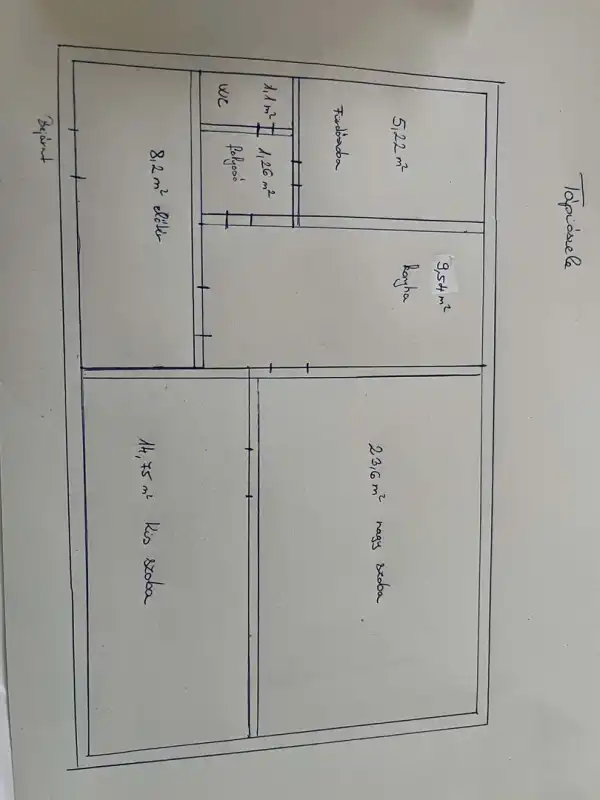Eladó ikerház, Tápiószele 2 szoba 65 m² 20.8 M Ft
